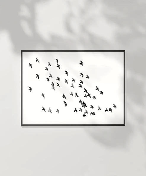 Çerçevesiz Poster Hareketin Özgürlüğü - Resim 2