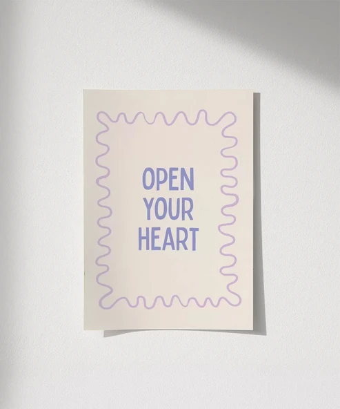 Çerçevesiz Poster İçtenlik Dalgası ürün görseli