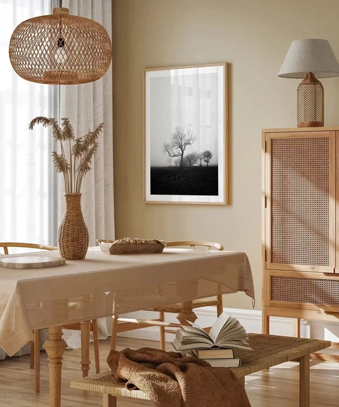 Çerçevesiz Poster Sessiz Bir Sabah - Resim 5