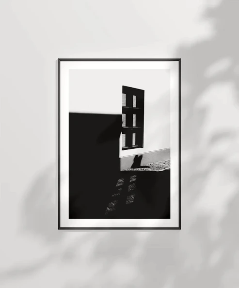 Çerçevesiz Poster Işığın Geçişi - Resim 2