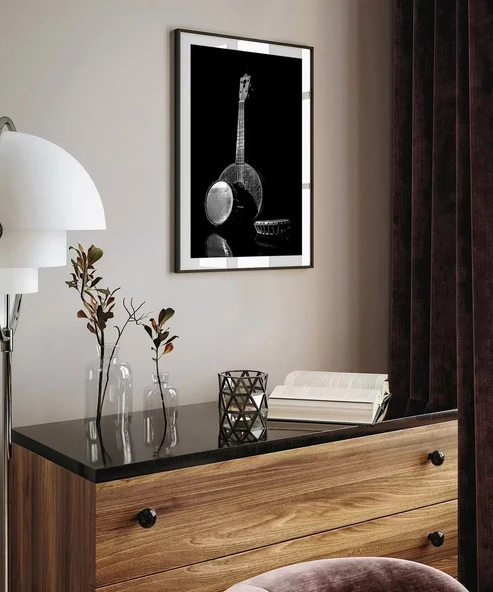 Çerçevesiz Poster Melodilerin Yansıması - Resim 3