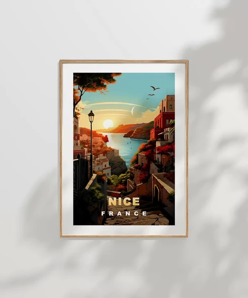 Çerçevesiz Poster Fransa'nın Akdeniz İncisi - Resim 6