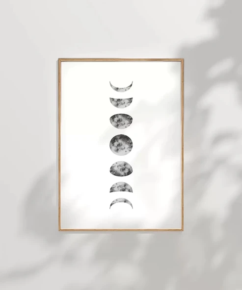 Çerçevesiz Poster Göksel Ritim - 7