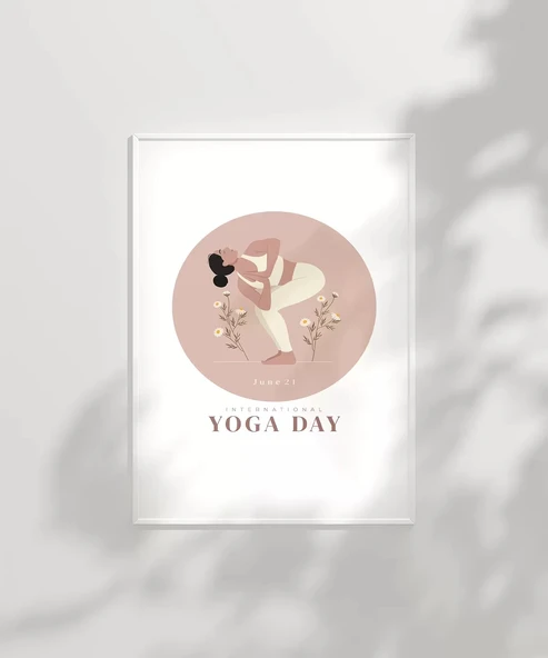 Çerçevesiz Poster Dingin ve Dengede - Resim 2