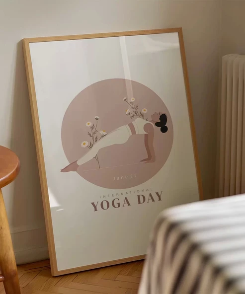 Çerçevesiz Poster Çiçek Açan Denge - Resim 5