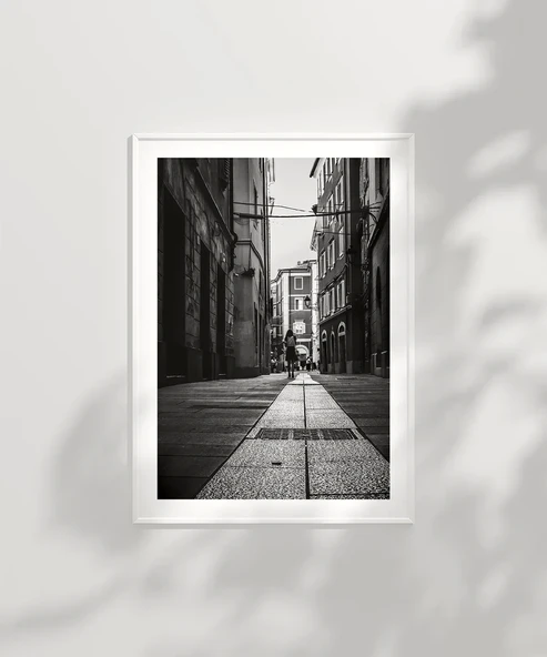 Çerçevesiz Poster Sokakların Sessizliği - Resim 6