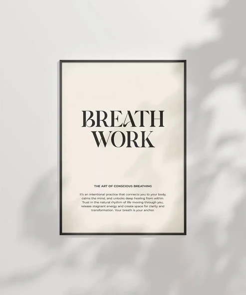 Çerçevesiz Poster Sakinlikte Güç - Resim 7