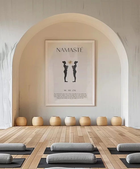 Çerçevesiz Poster Işıkta Buluşma - Resim 5