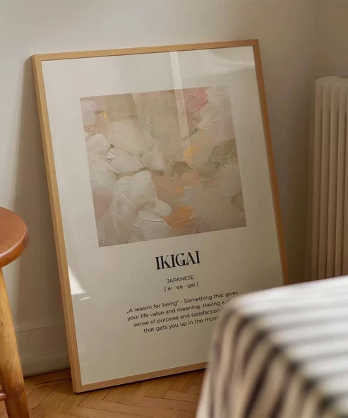 Çerçevesiz Poster Hayatın Sebebi - Resim 3