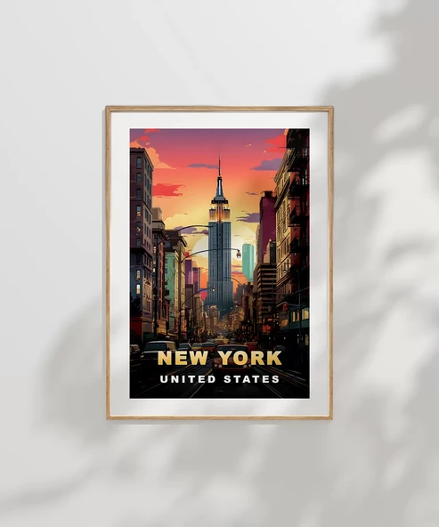 Çerçevesiz Poster Gökyüzüne Uzanış - Resim 7