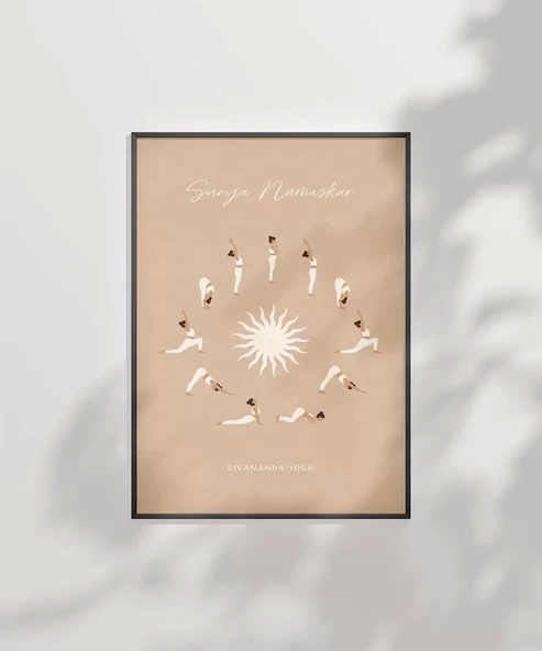 Çerçevesiz Poster Sivananda Enerjisi - 6