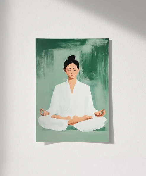 Çerçevesiz Poster Zihnin Sükûneti