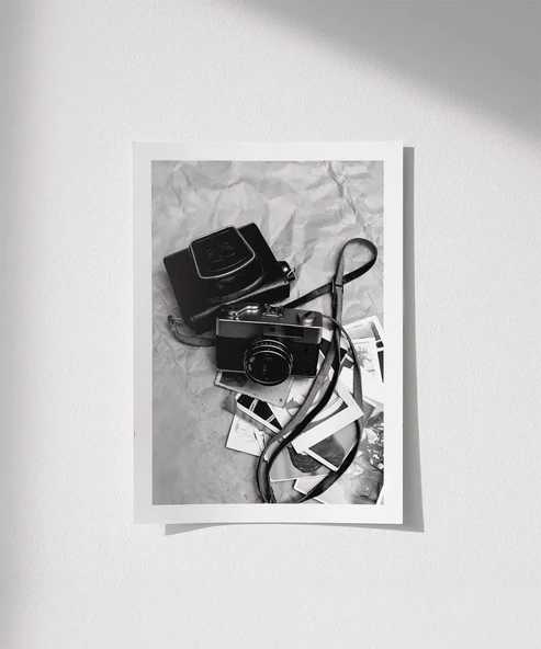 Çerçevesiz Poster Anıların Objektifi ürün görseli