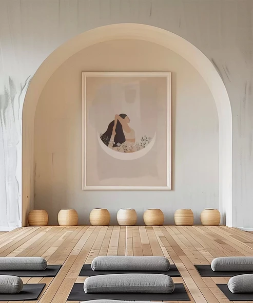 Çerçevesiz Poster Ruhun Çiçek Açtığı An - Resim 5