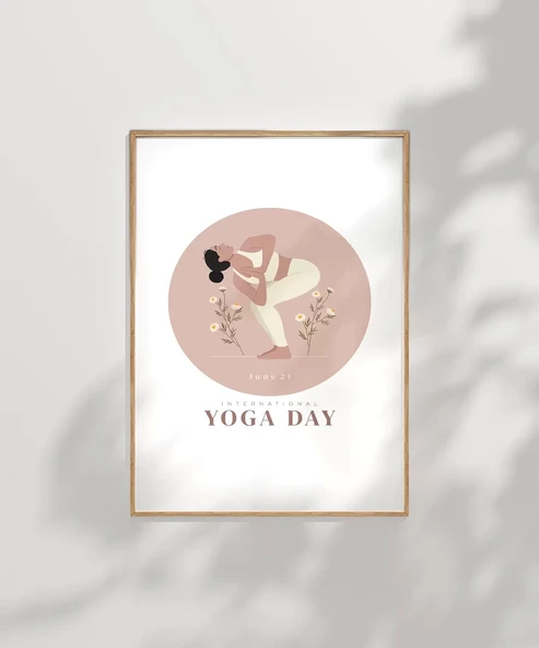 Çerçevesiz Poster Dingin ve Dengede - Resim 7