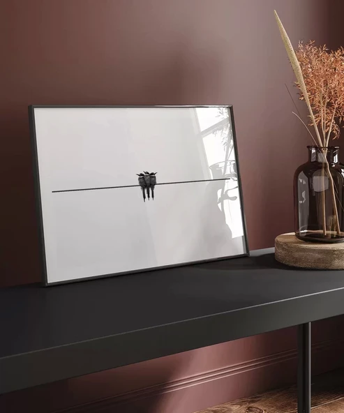 Çerçevesiz Poster Dostluk Hattı - Resim 4