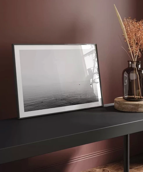 Çerçevesiz Poster Denizde Sükunet - Resim 4