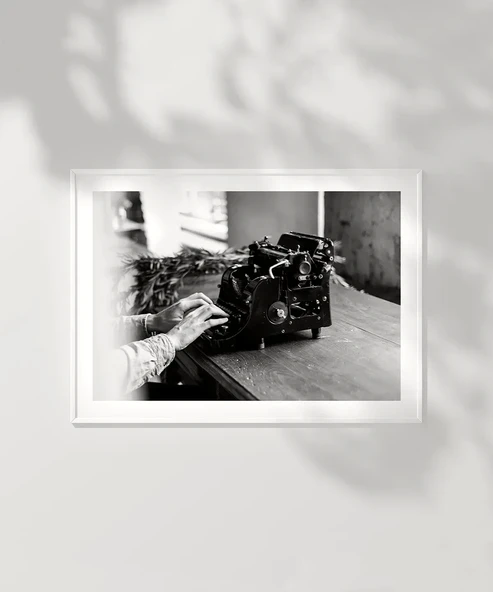 Çerçevesiz Poster Yazının Sessiz Tanığı - 6