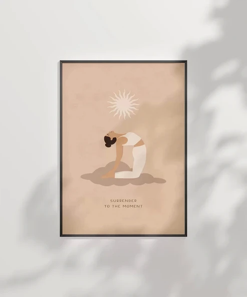 Çerçevesiz Poster Işığa Eğil - Resim 6