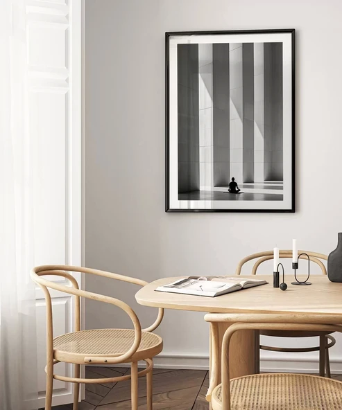 Çerçevesiz Poster Sükunetin Merkezinde - Resim 4