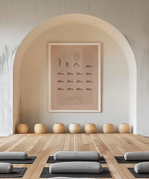 Çerçevesiz Poster Kendine Dön - 5