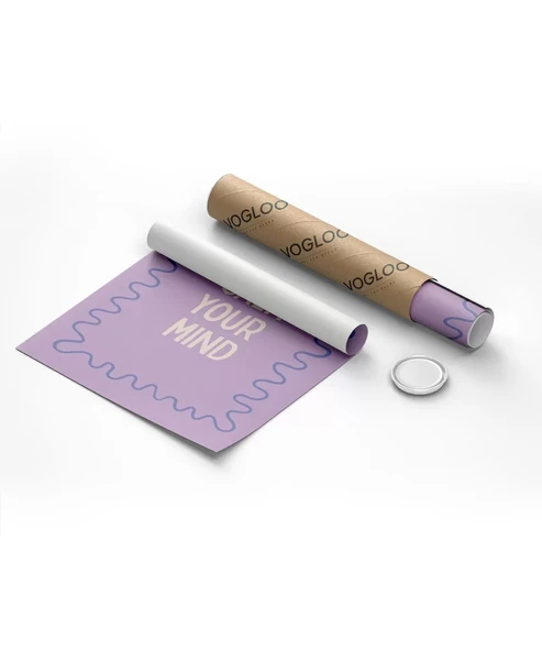 Çerçevesiz Poster Dingin Zihin - Resim 8