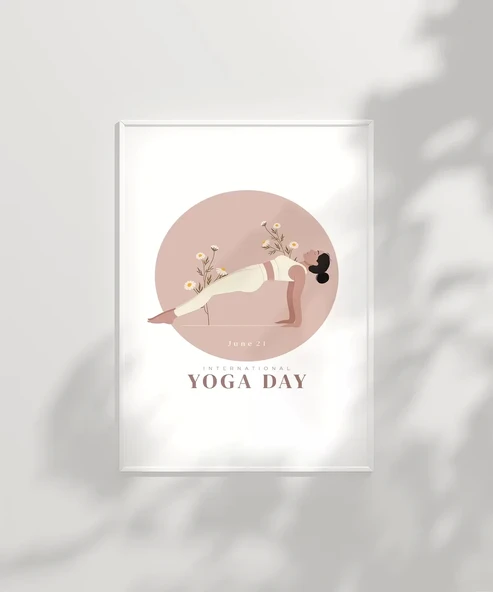 Çerçevesiz Poster Çiçek Açan Denge - Resim 2