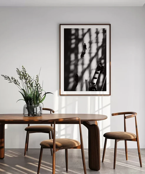 Çerçevesiz Poster Işık ve Gölgenin Dans - Resim 5