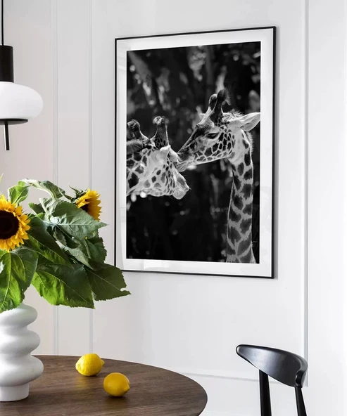 Çerçevesiz Poster Uzun Boylu Aşk - Resim 3