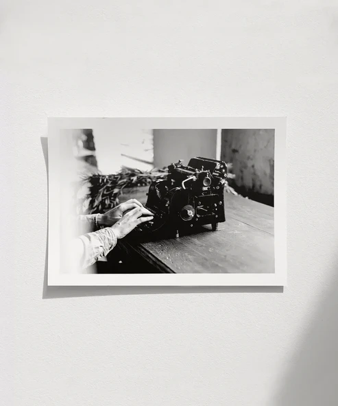 Çerçevesiz Poster Yazının Sessiz Tanığı