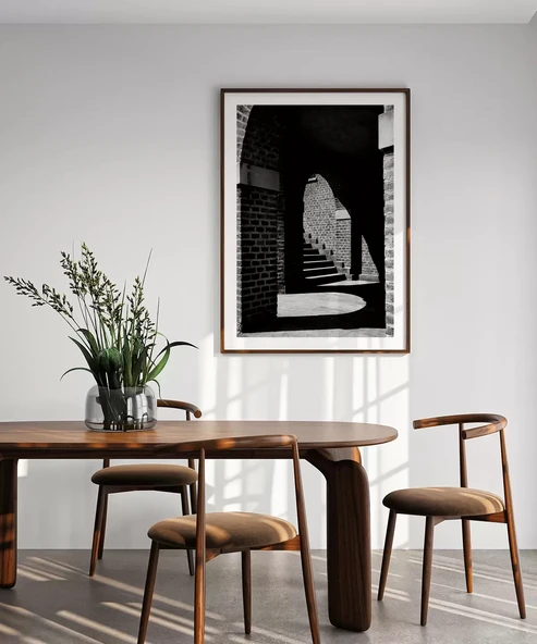 Çerçevesiz Poster Geçmişe Açılan Kapı - Resim 3