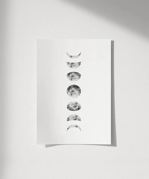 Çerçevesiz Poster Ay Işığının Ritmi ürün görseli