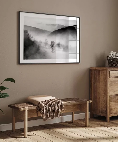 Çerçevesiz Poster Doğanın Perdesi - Resim 5