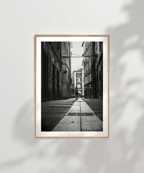 Çerçevesiz Poster Sokakların Sessizliği - Resim 7