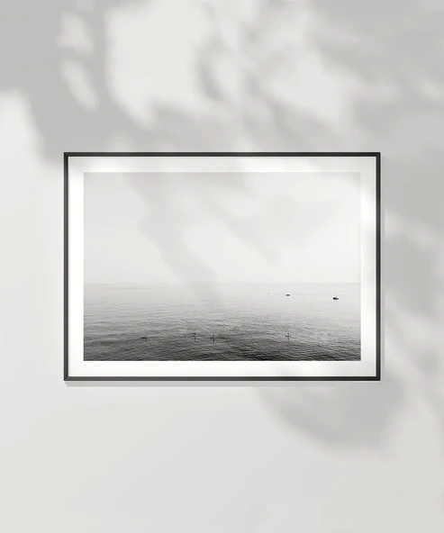 Çerçevesiz Poster Denizde Sükunet - Resim 2