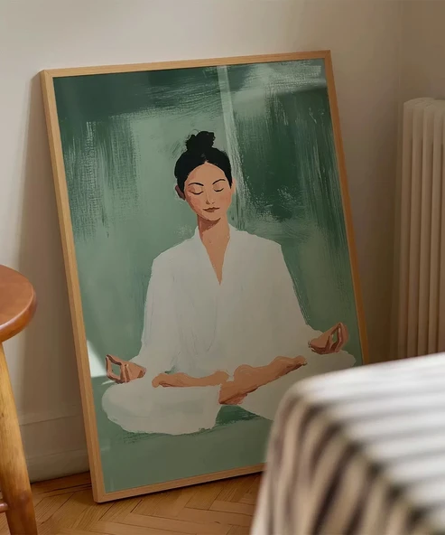 Çerçevesiz Poster Zihnin Sükûneti - 5