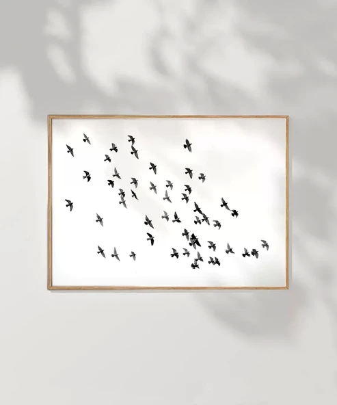 Çerçevesiz Poster Hareketin Özgürlüğü - Resim 7