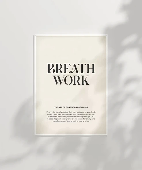 Çerçevesiz Poster Sakinlikte Güç - Resim 2