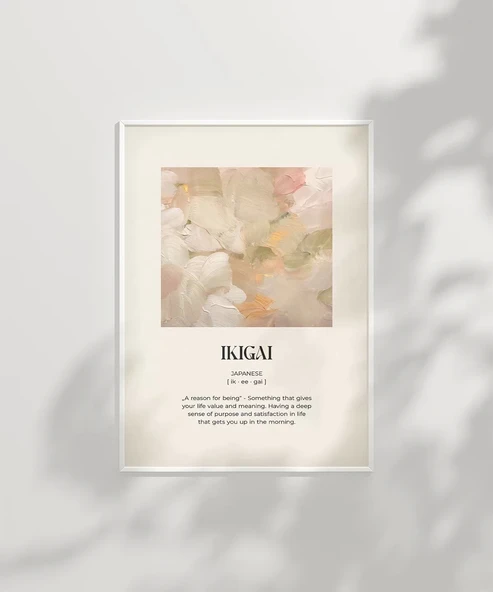 Çerçevesiz Poster Hayatın Sebebi - Resim 2