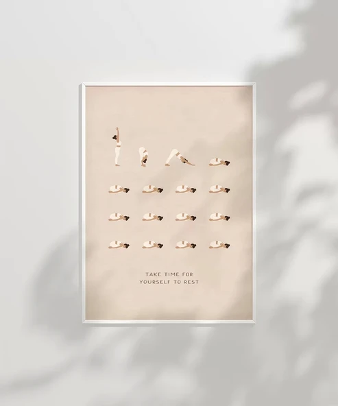 Çerçevesiz Poster Kendine Zaman Ver - Resim 2