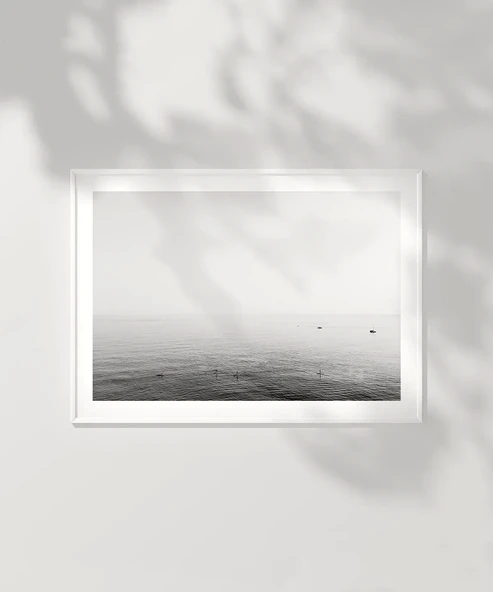Çerçevesiz Poster Denizde Sükunet - Resim 6