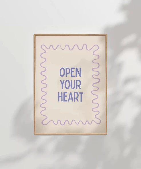 Çerçevesiz Poster İçtenlik Dalgası - Resim 7