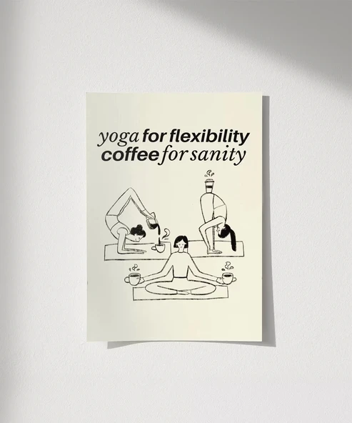 Çerçevesiz Poster Günün Pozu