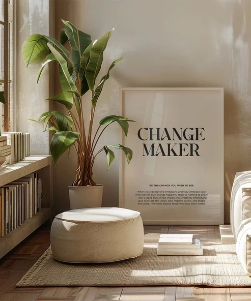 Çerçevesiz Poster Gücünle Yön Ver - Resim 4