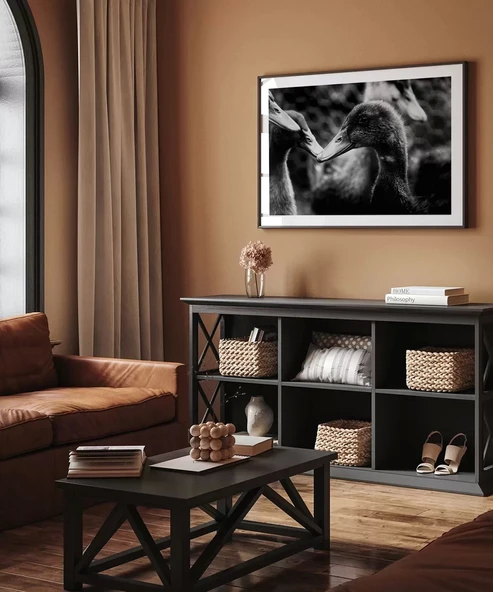 Çerçevesiz Poster Ördekler Arasında - Resim 4