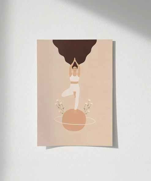 Çerçevesiz Poster Gezegende Sükunet ürün görseli