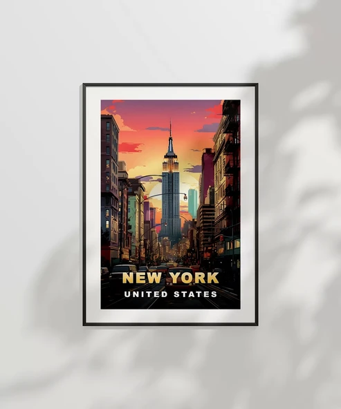 Çerçevesiz Poster Gökyüzüne Uzanış - Resim 6