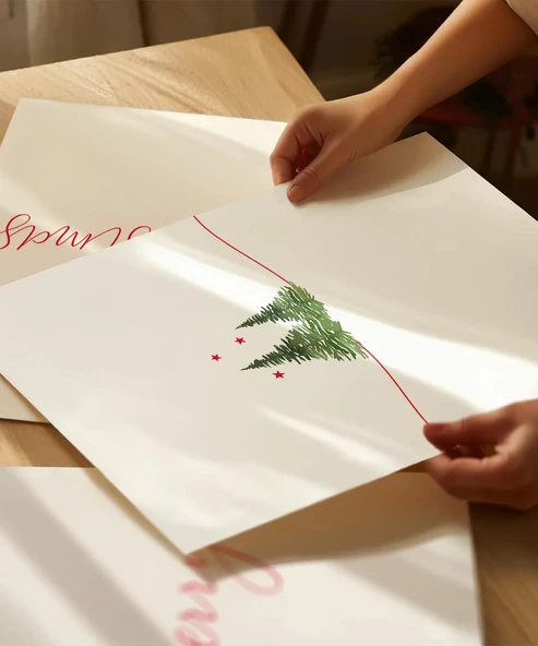 Çerçevesiz Poster Beyaz Düşler 3'lü - Resim 2