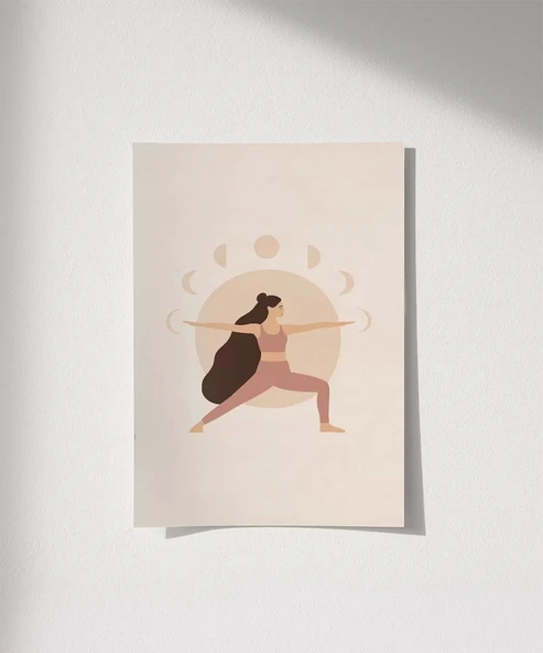 Çerçevesiz Poster Ritminle Güçlen ürün görseli