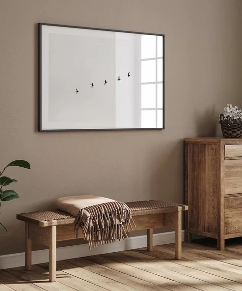 Çerçevesiz Poster Gökyüzünde Özgürlük - Resim 5